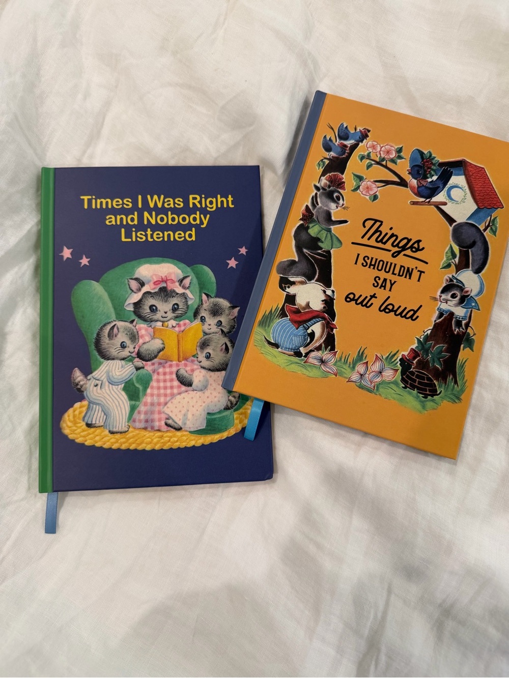 Hilarious Family Hardcover Journal (Blue & Yellow)